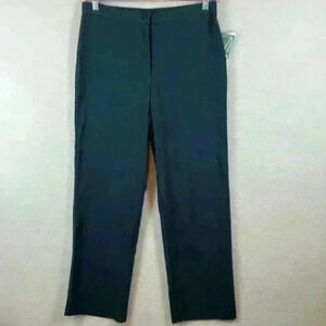 Jaclyn Smith Women’s Dress Pants Size 8 Blue Poly/Rayon Blend Straight Leg NWT